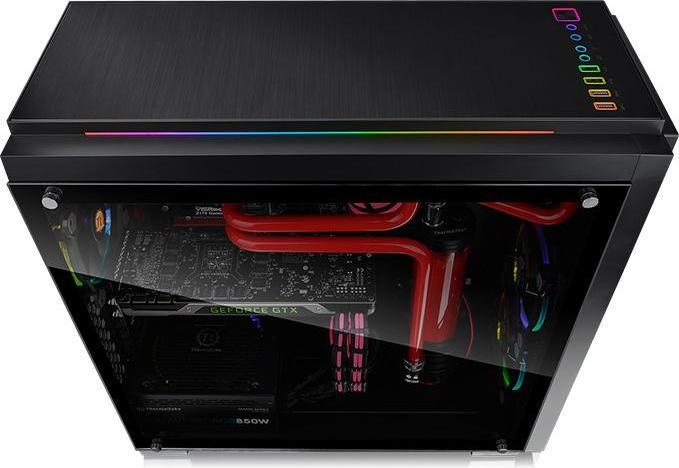 Actual product image Thermaltake Versa C23 Tg RGB Edition Black (ATX)