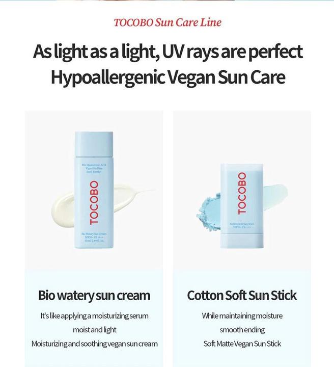 Immagine prodotto Tocobo Cotton Soft Sun Stick (Crema solare, SPF 50+, 19 g)