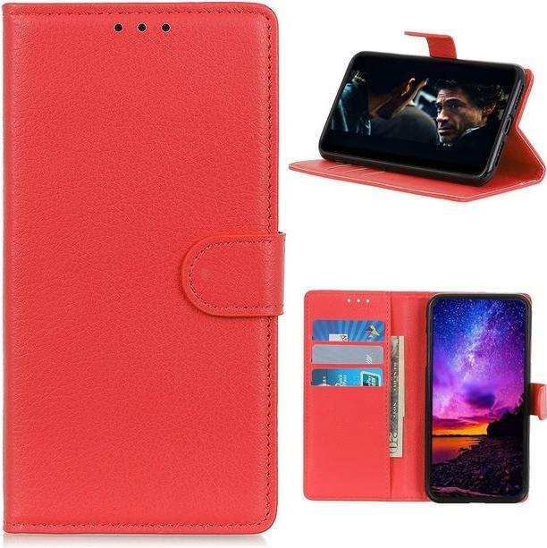 Produktbild MU Classic Litchi Leder Bookcover Series (Realme 7)
