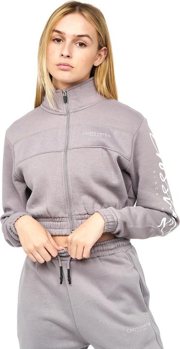 Actual product image Crosshatch Womens/Ladies Milwalk Zipped Crop Hoodie (XL)