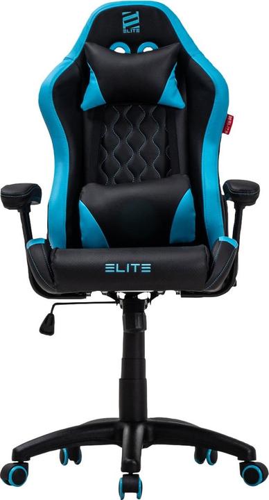 Produktbild Elite Gaming Stuhl, Schwarz-blau