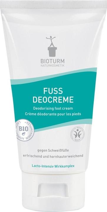 Immagine prodotto Bioturm Crema deodorante per piedi n. 80 (Deodorante per piedi e polvere, 75 ml)