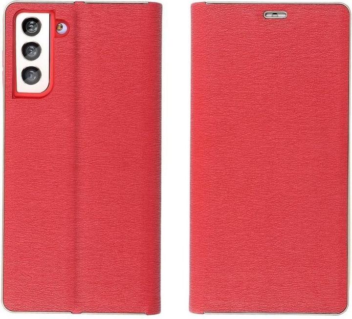 Image du produit Partner Telecom Book case OEM LUNA Book Gold for HUAWEI P Smart 2019 red (Huawei P Smart+ (2019))