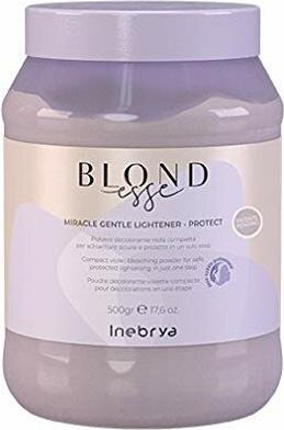 Inebrya Kompaktes violettes Pulver BLONDESSE für sichere Aufhellung in nur einem Schritt