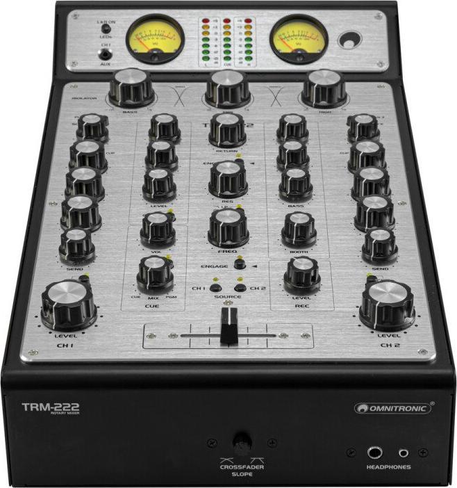 Actual product image Omnitronic TRM-222 (Studio- and Livemixer)