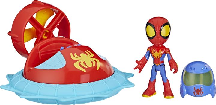 Actual product image Hasbro Spidey and His Amazing Friends Web Spinners Spidey with Air Glider