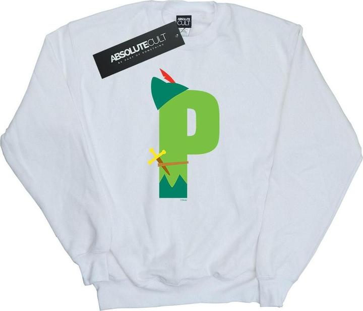 Disney Alphabet P Is For Peter Pan Sweatshirt Mädchen