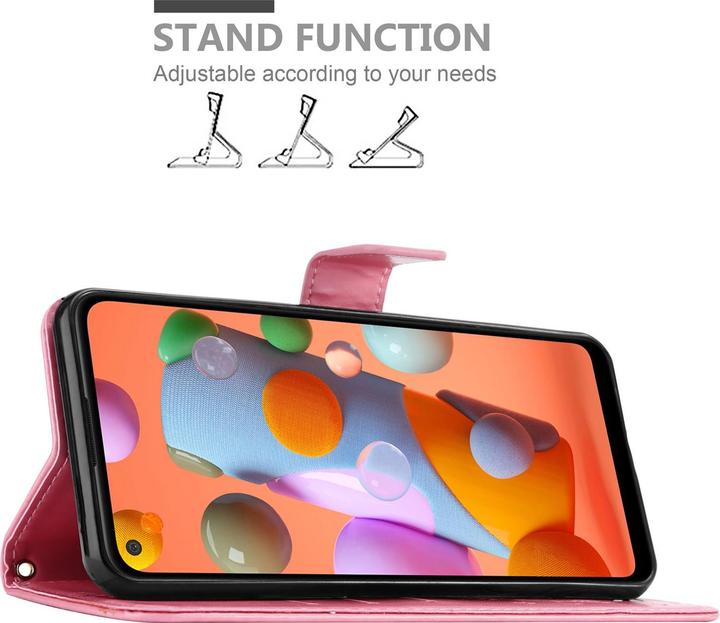 Actual product image Cadorabo Flower Book Cover (Samsung Galaxy M11, Samsung Galaxy A11)