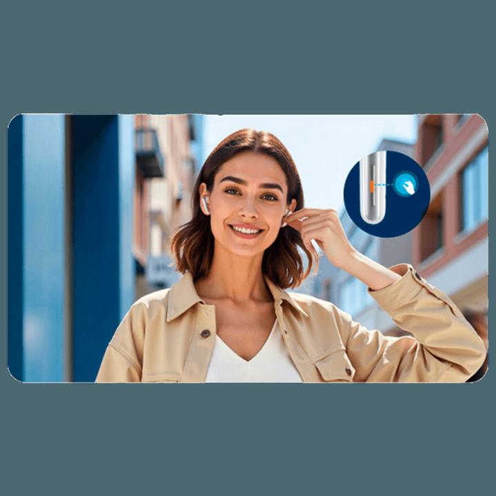 Image du produit soundcore Liberty 5 Weiss (ANC, 12 h, Sans fil)