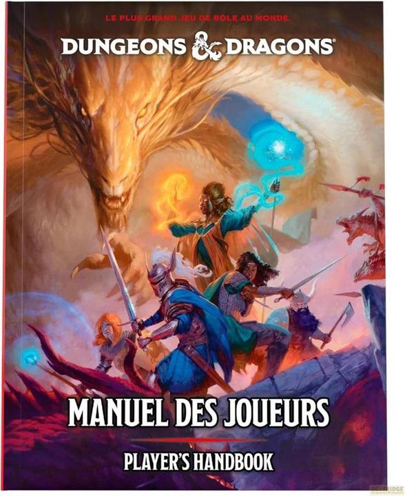 Immagine prodotto Wizards of the Coast Dungeons & Dragons - Manuale del Giocatore 2025 - Francese (Francese)