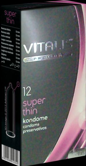 Produktbild Vitalis Super Thin (12 Stk.)
