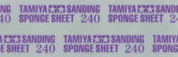 Immagine prodotto Tamiya Spugna abrasiva 240 grit 3