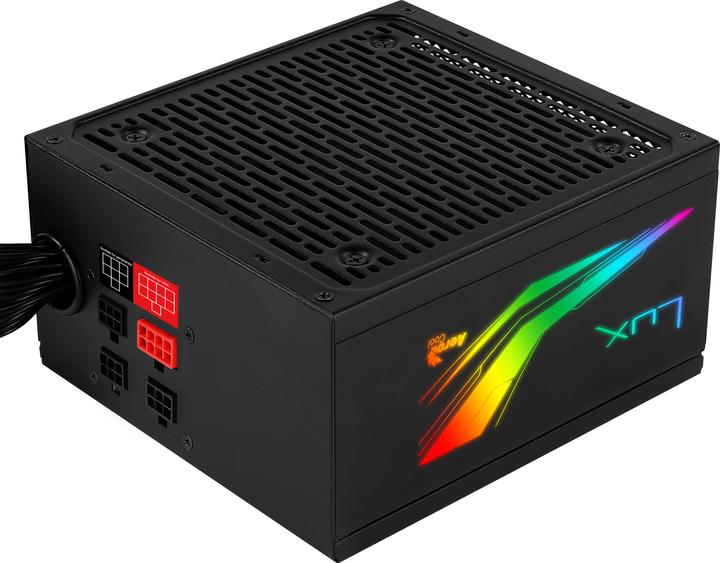 AeroCool Alimentation ATX compatible Lux RGB 650W (650 W)