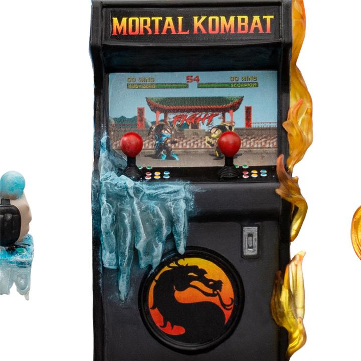 Immagine prodotto Iron Studios Mortal Kombat Mini Co. Figure in PVC Scorpion vs. Subzero Arcade Set 15 cm