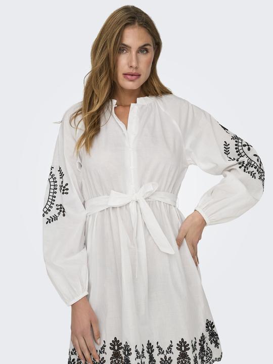 Produktbild Only Normal geschnitten Mandarin Kragen Kurzes Kleid Kleid (S)