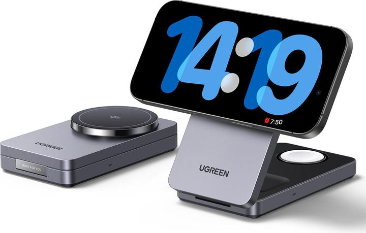 Immagine prodotto Ugreen Wireless Charger 3in1 (15 W)
