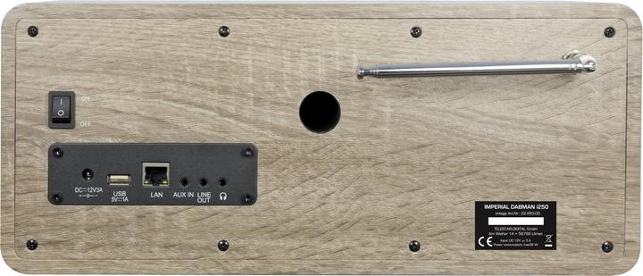 Actual product image Imperial Dabman i250 (Web radio, DAB+, FM, Bluetooth, Wi-Fi)