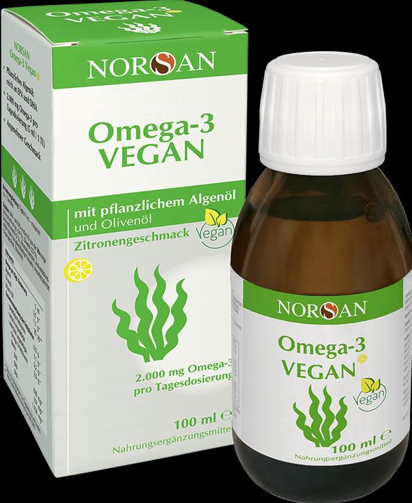 Actual product image Norsan Omega3 vegan (1 Piece, Liquid, 190 g)