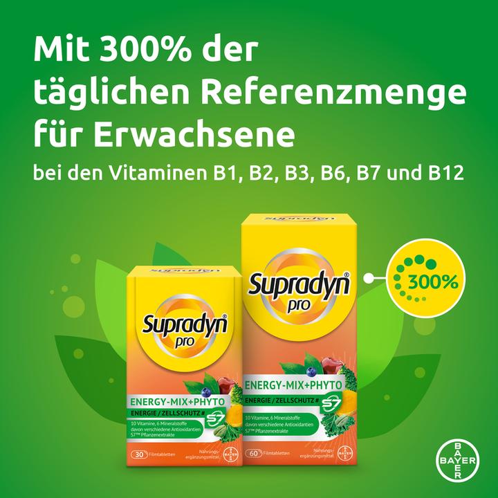 Image du produit Supradyn pro Energy-Mix+Phyto (60 pièce(s), Cachets)