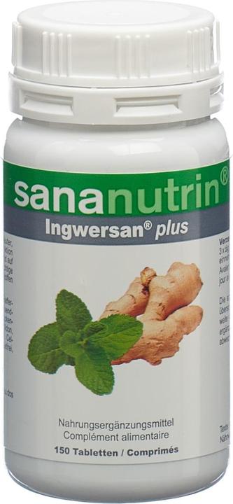 Actual product image Sananutrin Ingwersan plus Tablette (150 Piece, Pills, 110 g)