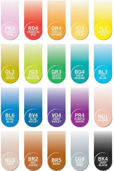 Produktbild Chameleon Brushpens (Mehrfarbig, 22 x)