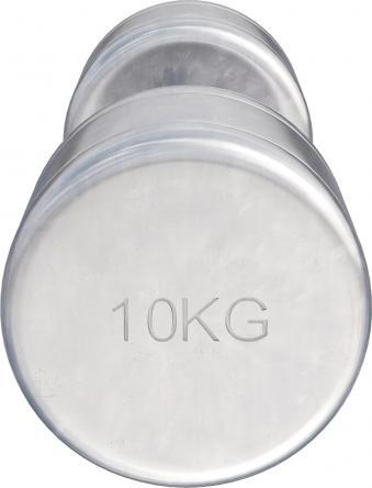 Actual product image Gorilla Sports Chrome dumbbells (2 x 10 kg)
