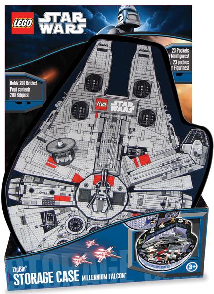 Actual product image Neat-Oh LEGO Star Wars ZipBin Millennium Falcon