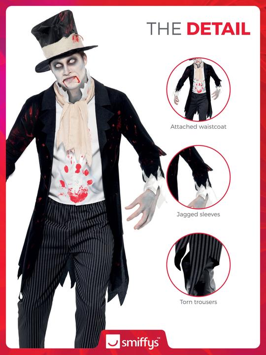 Produktbild Smiffys Zombie - Bräutigam (M)