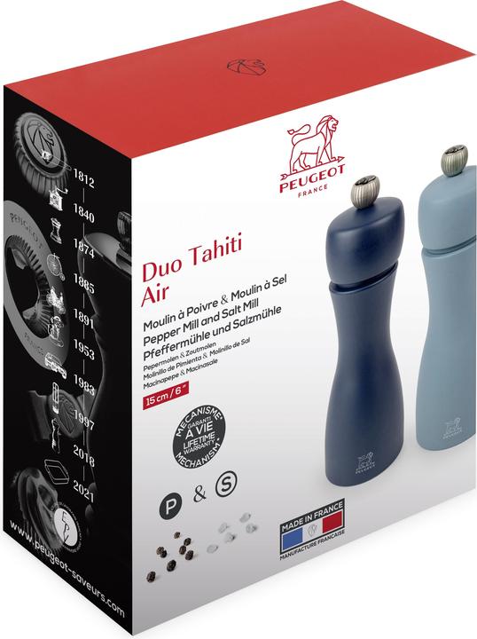 Produktbild Peugeot Pfeffermühle Salzmühle Tahiti Duo Set (Pfeffer, Salz)