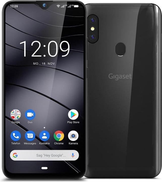 Produktbild Gigaset GS290 (64 GB, Titanium Grey, 6.30", Dual SIM, 16 Mpx, 4G)