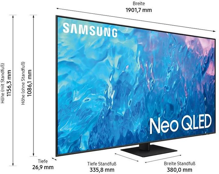 Actual product image Samsung QE85Q70C (85", Q70C, QLED, 4K, 2023)