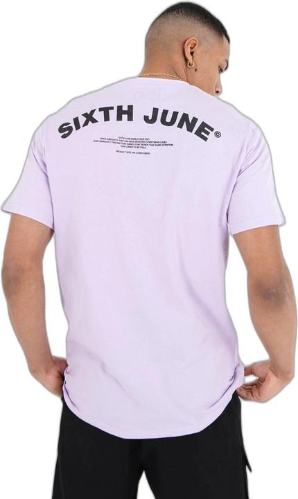 Image du produit Sixth June t-hirt ixth june curved logo backprint (S)