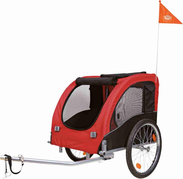 Actual product image Trixie Bicycle trailer (Dog, Reflectors, Breathable)