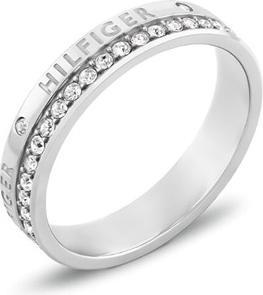 Produktbild Tommy Hilfiger Mini Crystals Steel Ring 2780910 (54)