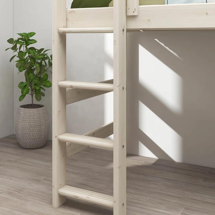 Actual product image Flexa Medium height combi bed Classic with straight ladder (90 x 200 cm)