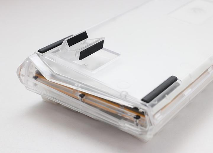 Produktbild Ducky One 3 Aura White Mini Gaming Tastatur, RGB LED - Kailh Jellyfish Y (US) (US, Kabelgebunden)