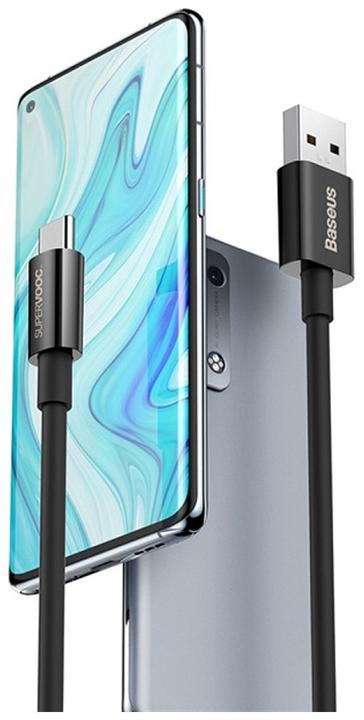 Image du produit Baseus Superior Series (SUPERVOOC) Fast Charging Data Cable USB to Type-C 65W 2m Black (2 m)
