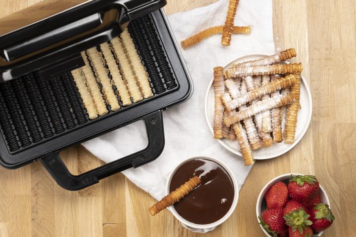 Actual product image Tristar Waffle iron Waffle fries maker