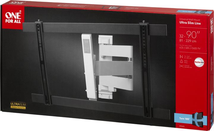 Produktbild One for All Ultraslim WM6653 (Wand, 90", 40 kg)