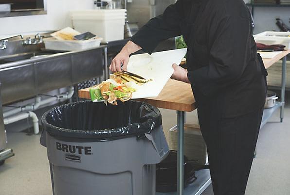 Actual product image Rubbermaid Universal container, round (121 l)