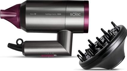Image du produit Solac Hair&Go Ionic, Grey, Purple, anneau suspendu, 2000 W, 420 g