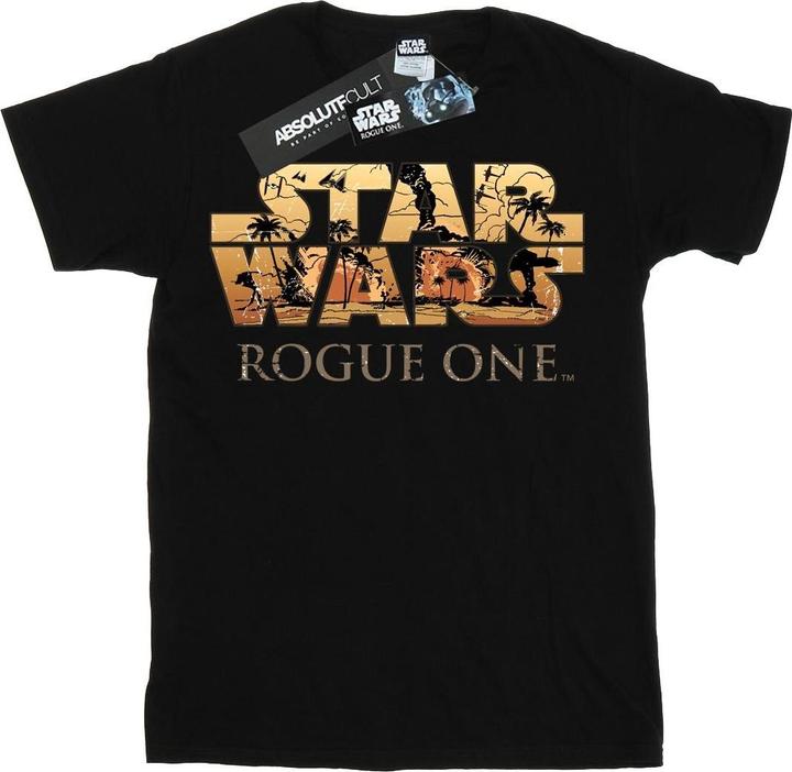 Produktbild Star Wars Rogue One Logo Scene TShirt (S)