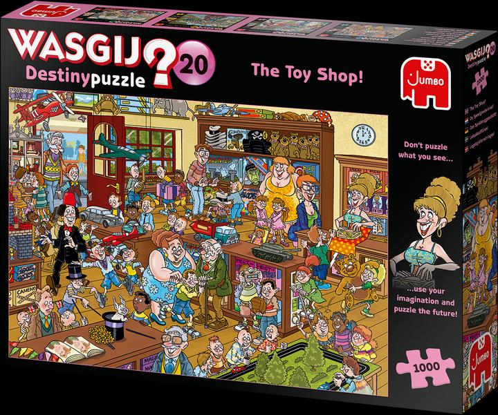 Image du produit Jumbo Le destin de Wasgij 20 (1000 pièces)