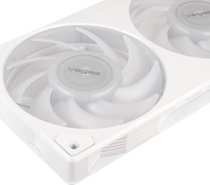 Actual product image Akasa Vegas A24 Addressable-RGB Fan (120 mm, 1 x)