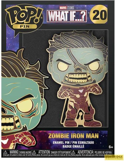 Produktbild Funko POP! Pin! Marvel What If : Zombie Iron Man (20)