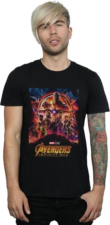 Image du produit - T-shirt AVENGERS INFINITY WAR POSTER - Homme (S)