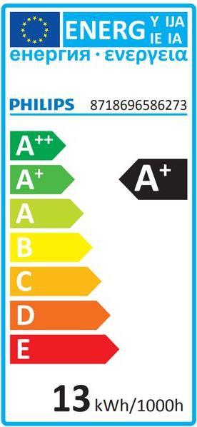 Energie-Label Philips LED (E27, 100 W, 1521 lm, 6 x, E)