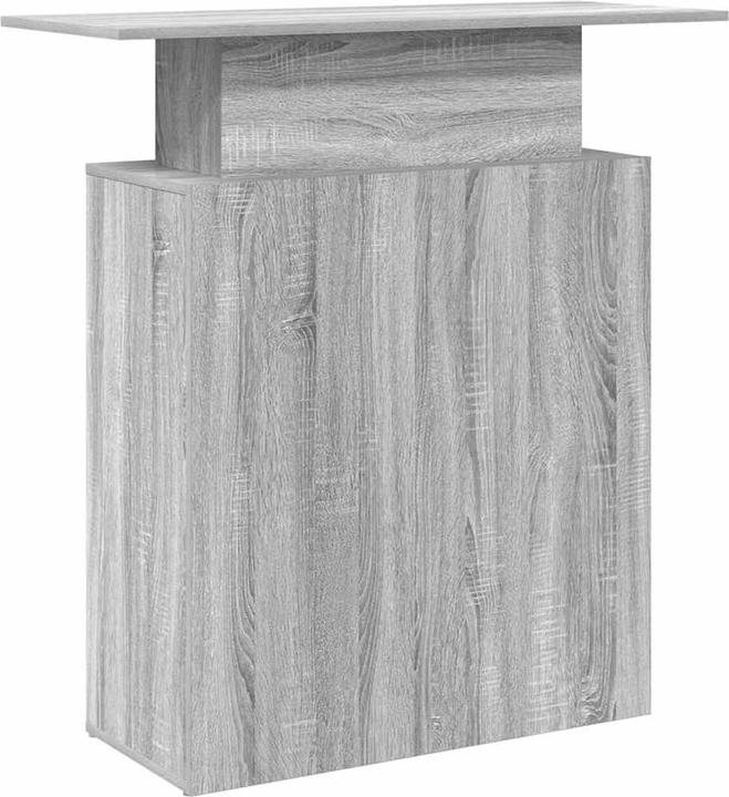 Produktbild VidaXL Empfangstheke Grau Sonoma 100x40x104 cm Holzwerkstoff Empfangstresen