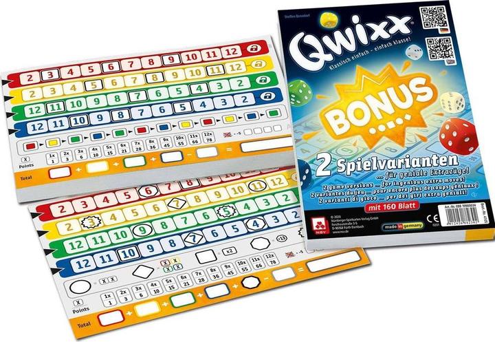 Produktbild Qwixx Bonus- Zusatzblöcke (Deutsch)