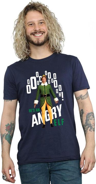 Actual product image Elf Mens Angry T-Shirt (3XL)